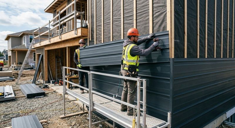 Aluminium Siding Installation in Hollis Center, ME