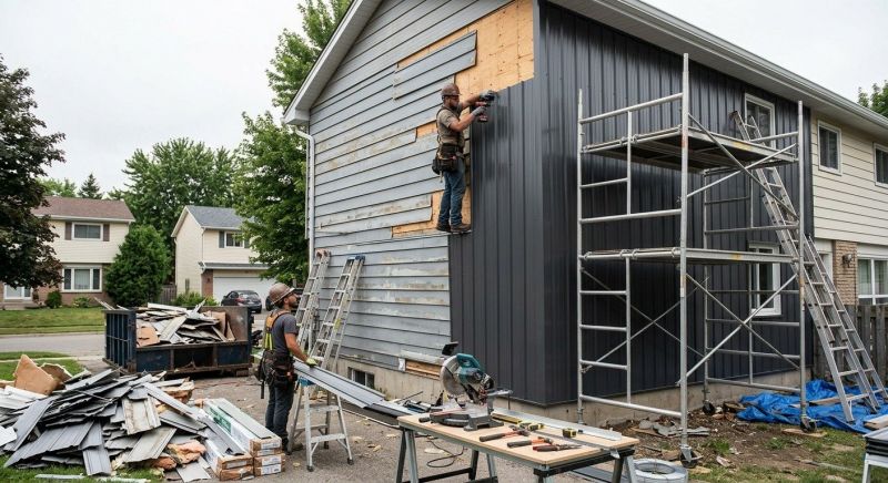 Aluminium Siding Installation in Saco, ME