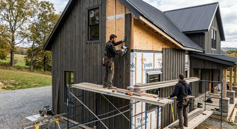 Barn Siding Installation in Sanford, ME