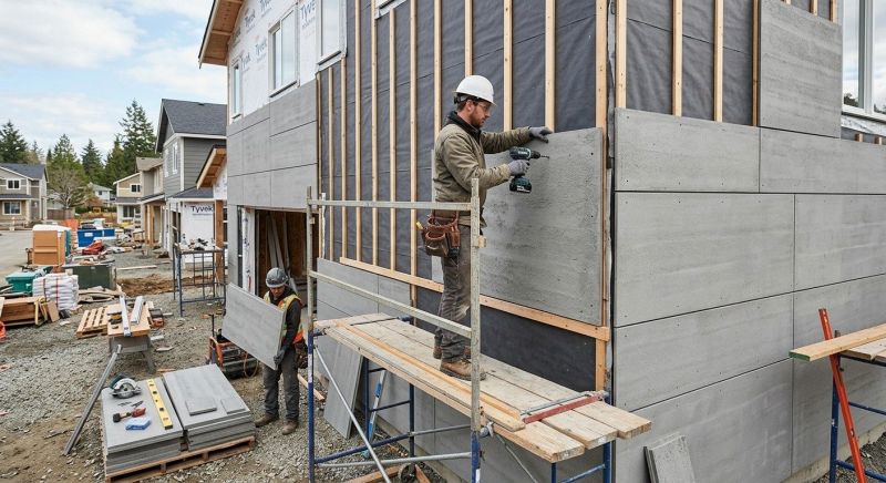 Cement Siding Installation in Limerick, ME