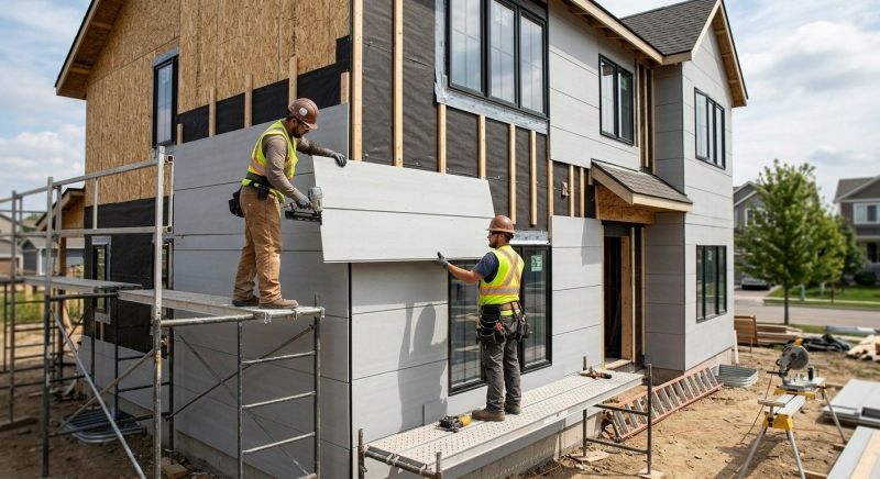 Cement Siding Installation in South Portland, ME