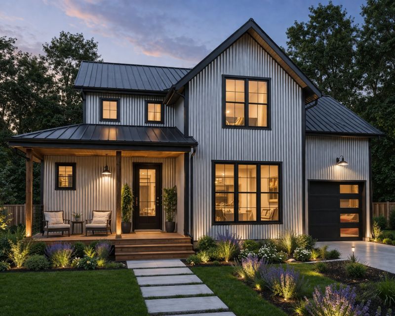 Corrugated Siding Installation in Saco, ME