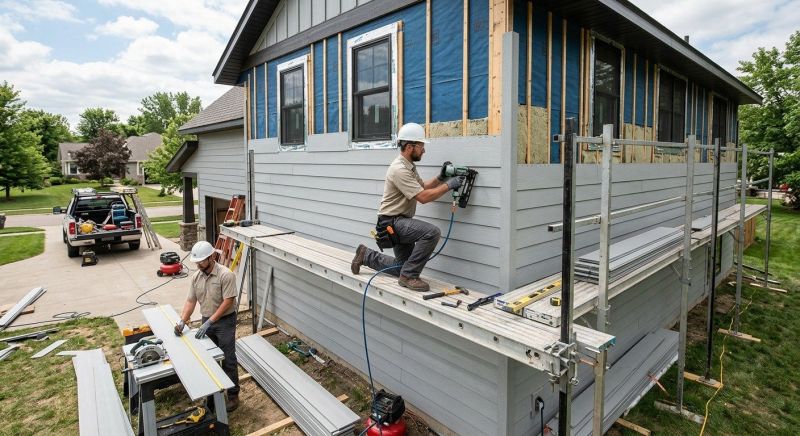Fiber Cement Installation in Old Orchard Beach, ME