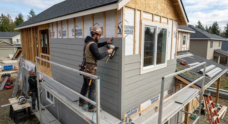 Fiber Siding Installation in Kennebunkport, ME