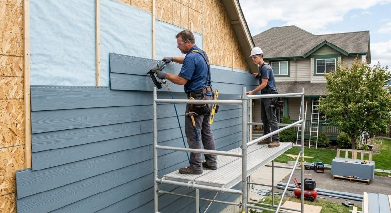 Fiber Siding Installation in Saco, ME