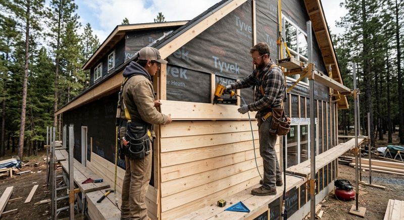 Hardwood Siding Installation in Scarborough, ME