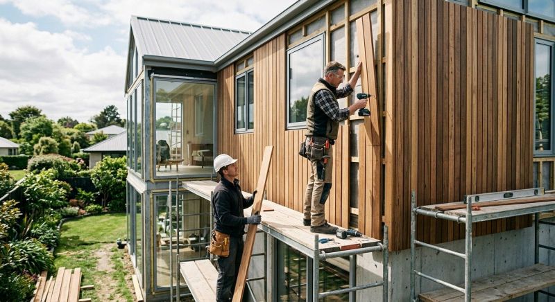 Hardwood Siding Installation in Yarmouth, ME