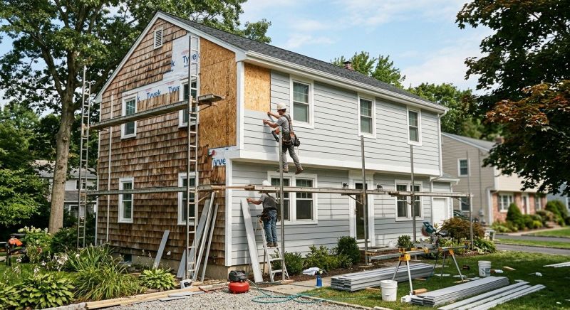 House Siding Installation in Gray, ME