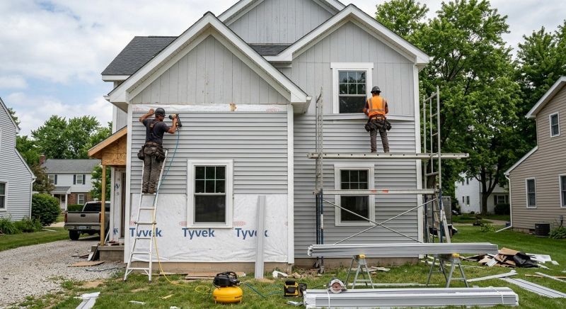 House Siding Installation in Wells, ME