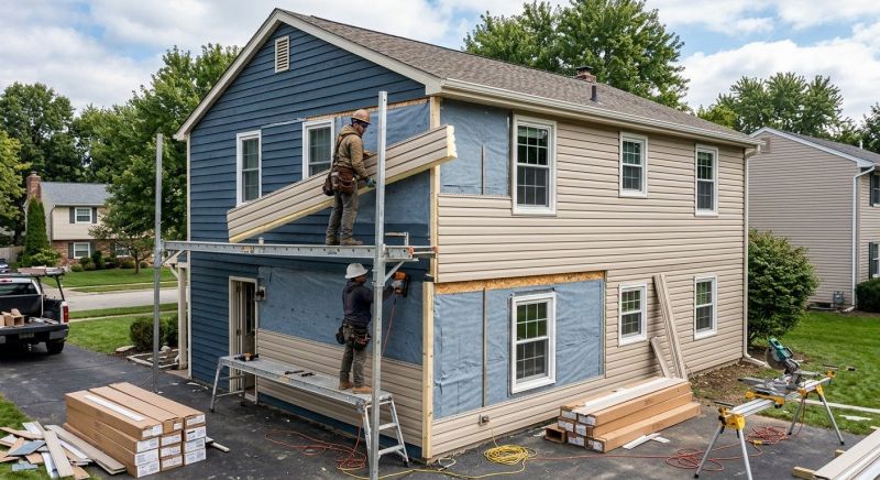 House Siding Installation in Windham, ME