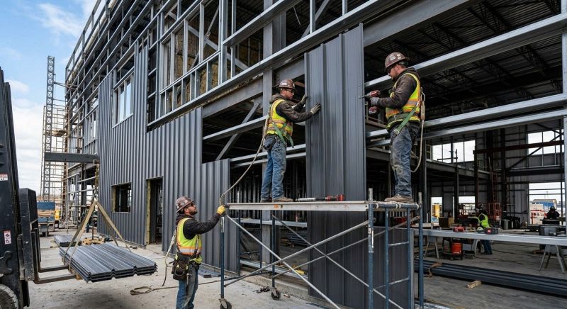 Metal Cladding Installation in Saco, ME