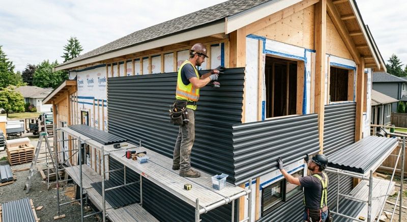 Metal Cladding Installation in Saco, ME