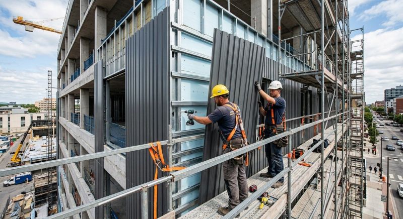 Metal Cladding Installation in Saco, ME