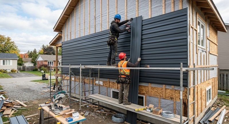 Metal Siding Installation in Acton, ME