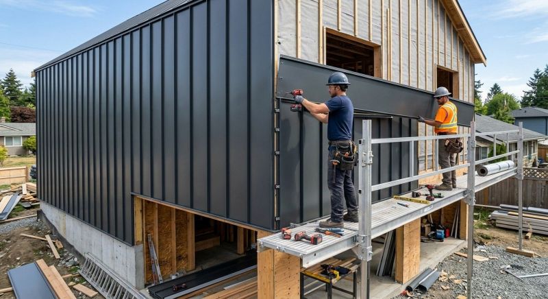 Metal Siding Installation in Kennebunk, ME