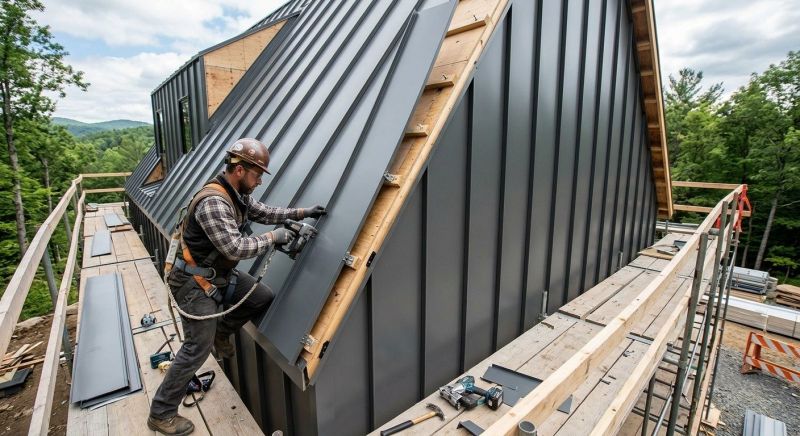 Metal Siding Installation in Kennebunk, ME