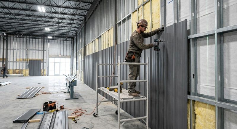 Metal Siding Installation in Windham, ME