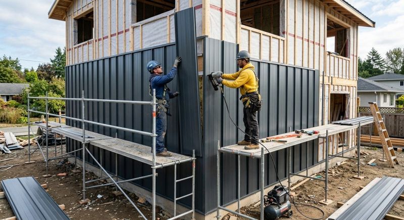 Metal Siding Replacement in Sanford, ME