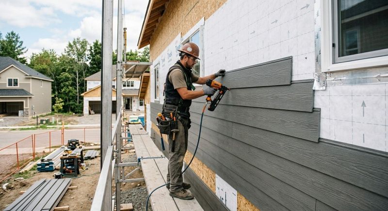 Polymer Siding Installation in Saco, ME