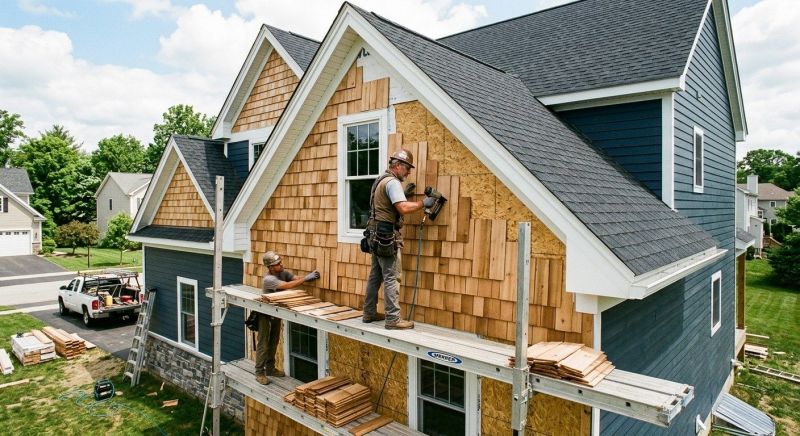 Shake Siding Installation in Biddeford, ME