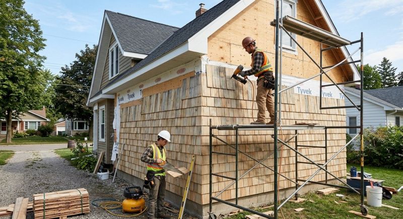 Shake Siding Installation in Biddeford, ME