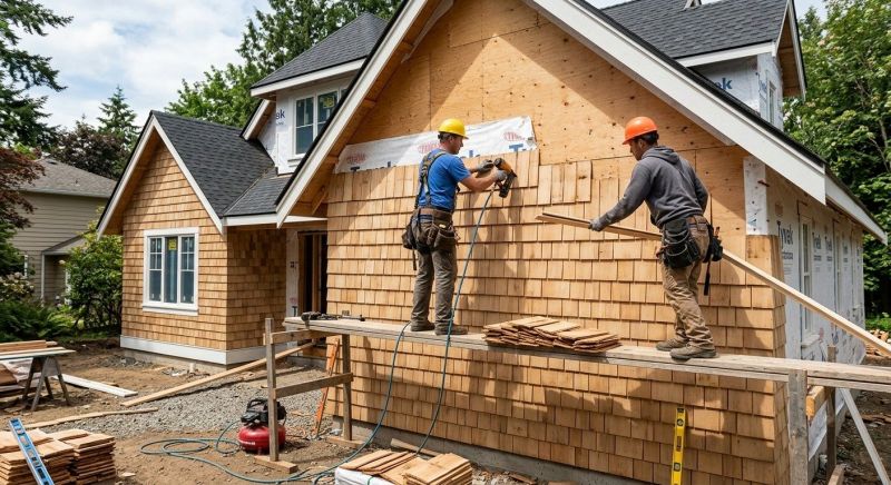Shake Siding Installation in Sanford, ME