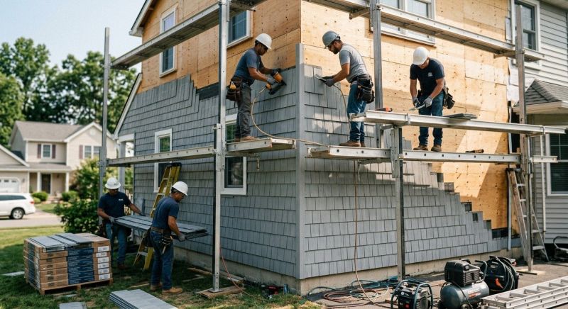 Shingle Siding Installation in Saco, ME