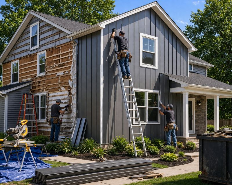 Siding Installation in Wells, ME