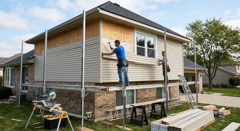 Vinyl Siding Installation in Long Island, ME