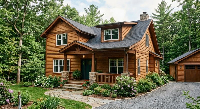Wood Plank Siding Installation in Saco, ME