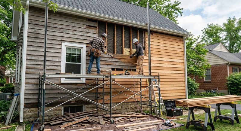 Wood Siding Installation in Acton, ME