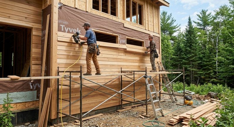 Wood Siding Installation in Ogunquit, ME