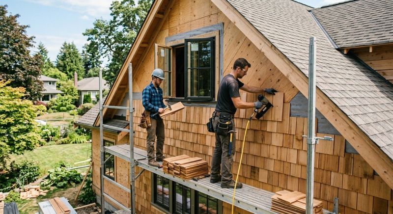 Wood Siding Installation in Sanford, ME