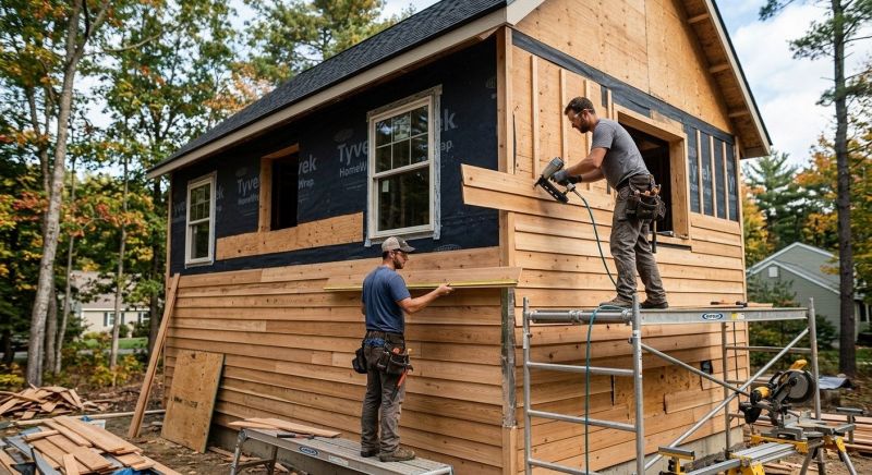 Wood Siding Replacement in Cape Elizabeth, ME