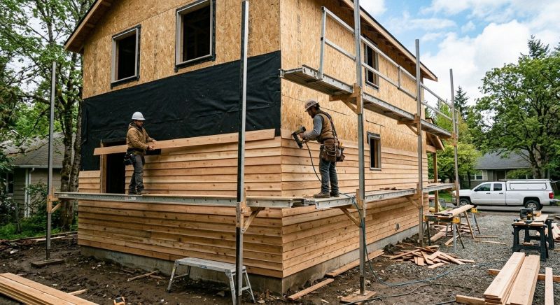 Wood Siding Replacement in Cumberland Center, ME