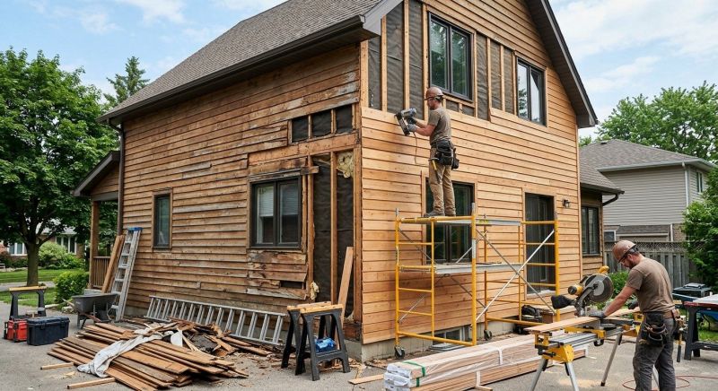 Wood Siding Service in Windham, ME